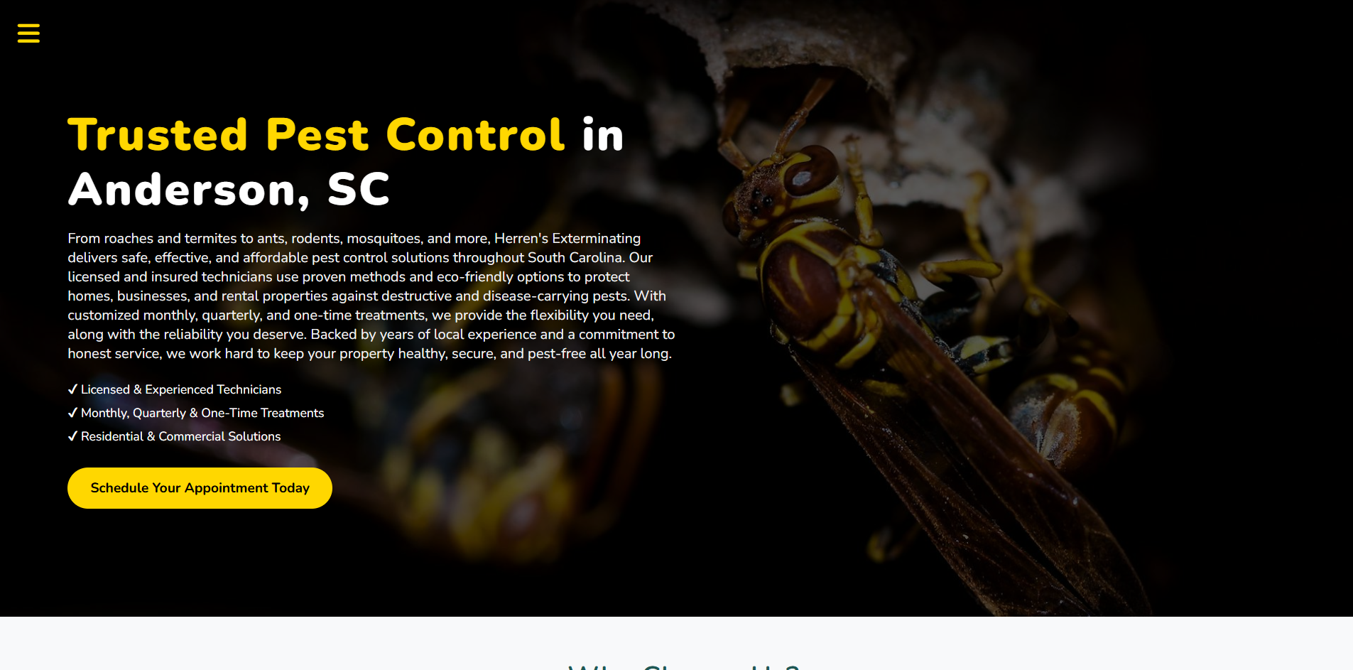 Herren's Exterminating Homepage